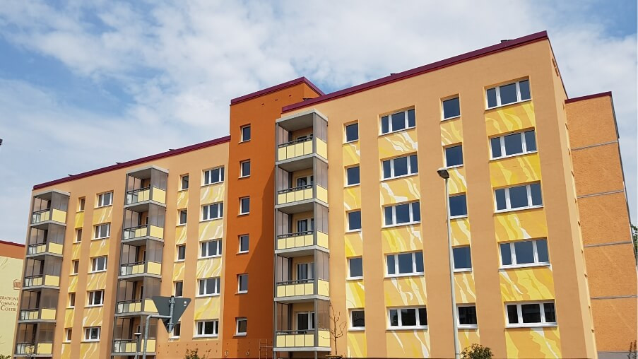 Energetische Fassadensanierung - Cottbus