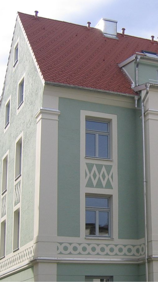 Mehrfamilienhaus in der ehemaligen Hanfwerksiedlung