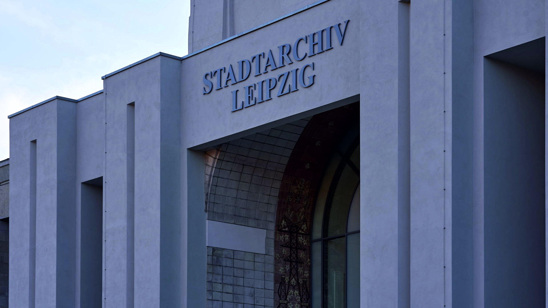 Modern city archive of Leipzig