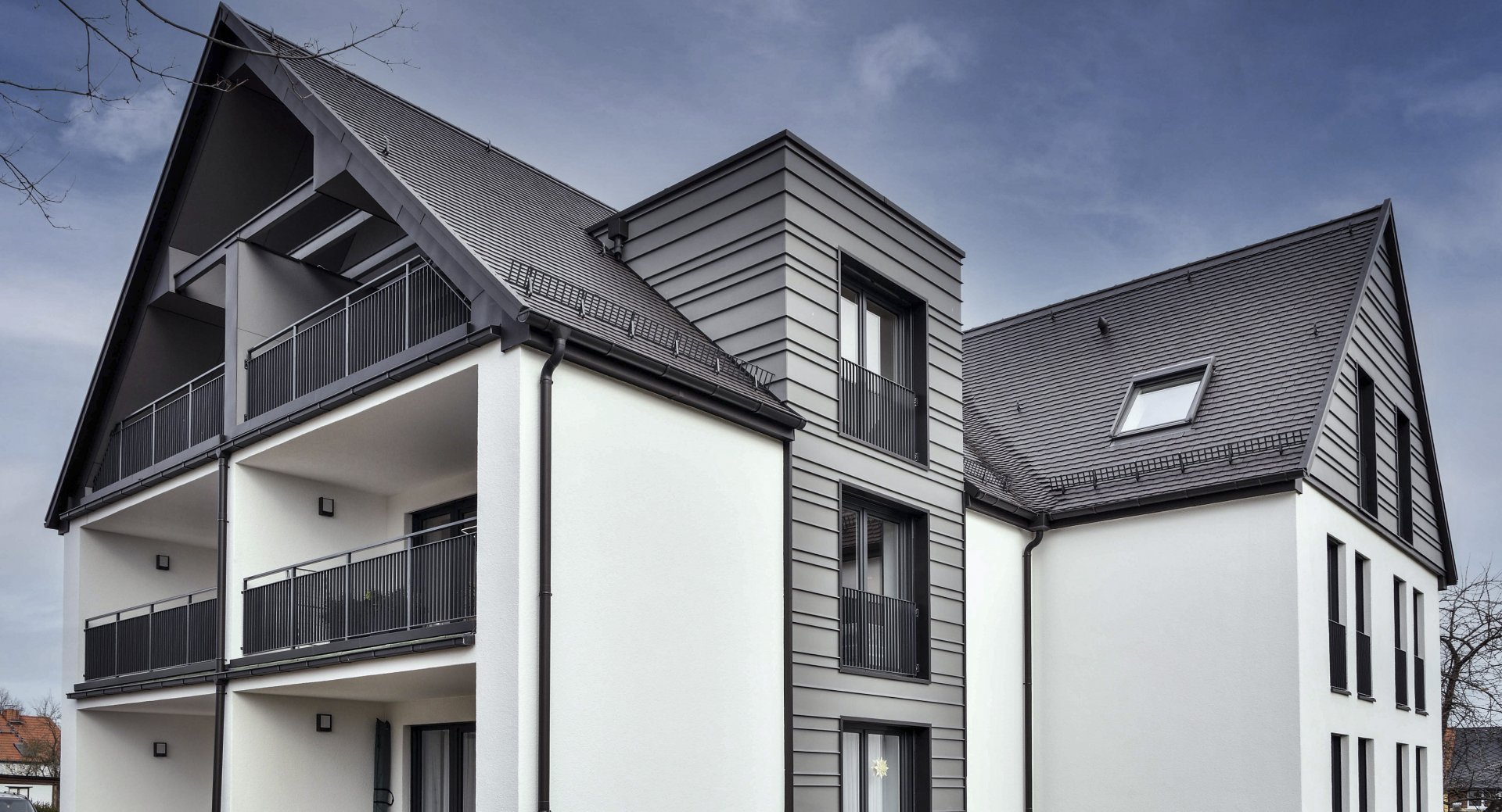 Gradlinig und modern