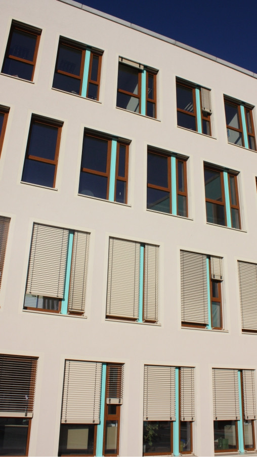 Tanzende Stadthäuser