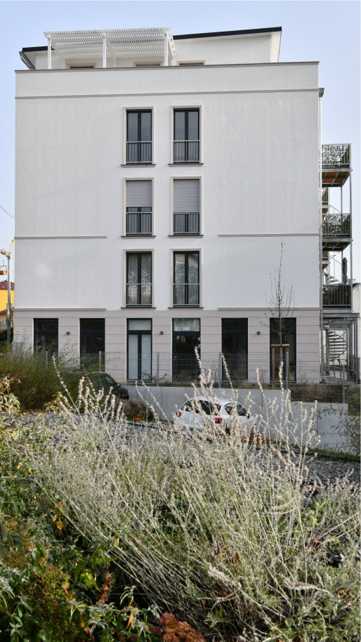 Wohnhaus mit Kita